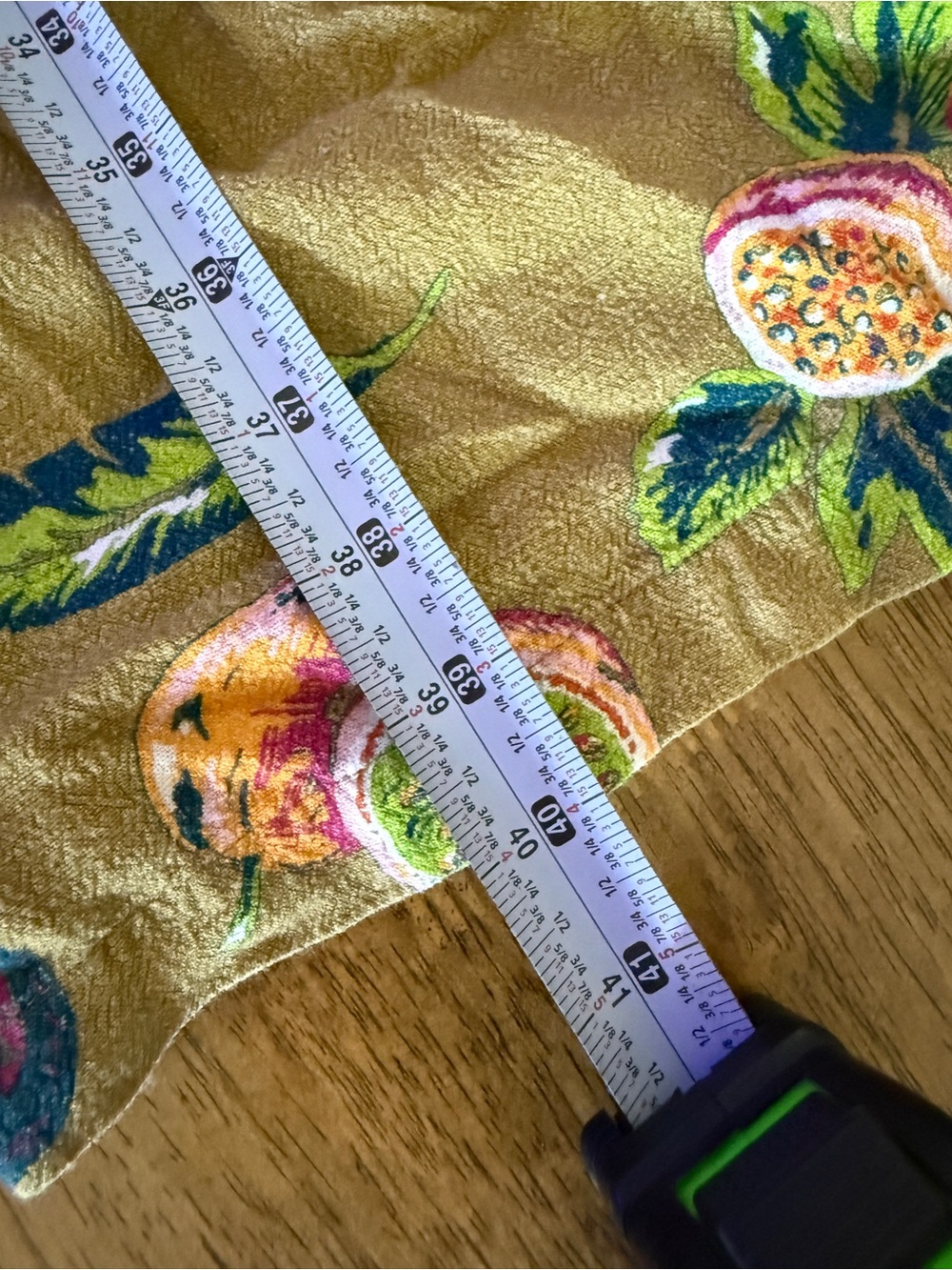 The Odells Strapless Isla Tropical halter Jumpsuit size Medium Linen blend - Picture 13 of 16